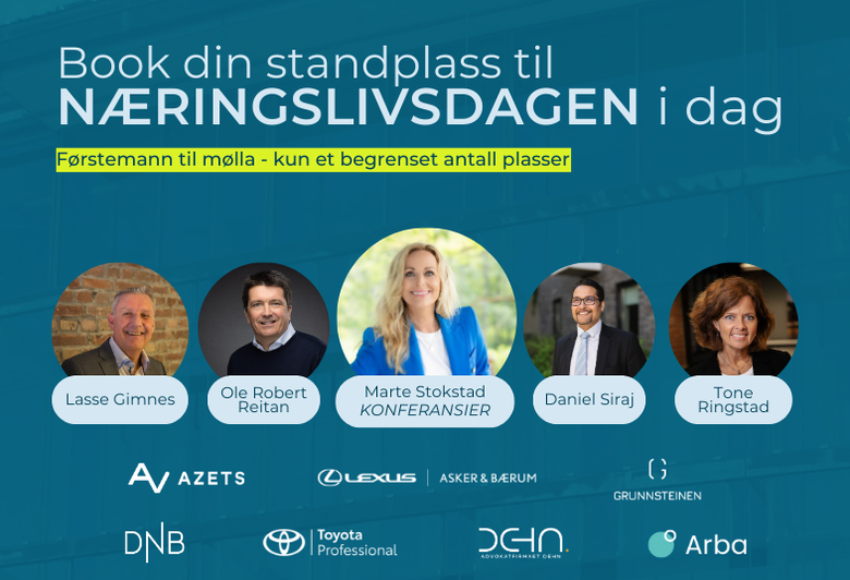 Næringslivsdagen 2025 | Booking STANDPLASS
